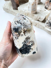 Load image into Gallery viewer, Tourmaline in feldspar tower (TF1)