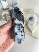 Load image into Gallery viewer, Tourmaline in quartz tower (TQ5)