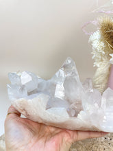 Load image into Gallery viewer, White Pink Himalayan Samadhi Quartz Cluster Crystals Sydney Australia