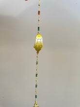 Load image into Gallery viewer, Handmade intentional conscious crystal jewellery Sydney Hamsa Moss Agate Bracelet