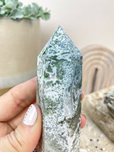 Load image into Gallery viewer, Moss Agate Tower Crystals Sydney Australia