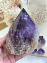 Load image into Gallery viewer, Purple Amethyst raw polished point Sydney crystal shop