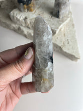 Load image into Gallery viewer, Tourmaline in quartz tower (TQ10)