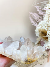 Load image into Gallery viewer, Pink Himilayan Samadhi Quartz Cluster Crystals Sydney Australia