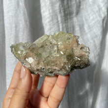 Load image into Gallery viewer, Green apophyllite with stilbite (GAS1)