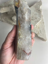 Load image into Gallery viewer, Tourmaline in quartz tower (TQ8)