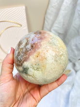 Load image into Gallery viewer, Pink Amethyst Druzy Sphere crystals Sydney Australia