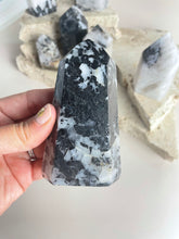 Load image into Gallery viewer, Tourmaline in quartz tower (TQ5)