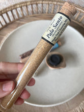 Load image into Gallery viewer, Incense powder resin blend cleansing ritual Palo Santo White Sage

