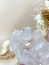 Load image into Gallery viewer, White Pink Himalayan Samadhi Quartz Cluster Crystals Sydney Australia
