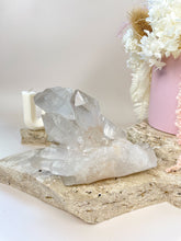 Load image into Gallery viewer, White Himalayan Samadhi Quartz Cluster Crystals Sydney Australia
