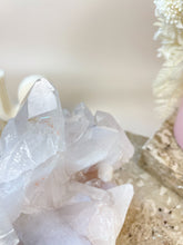 Load image into Gallery viewer, White Pink Himalayan Samadhi Quartz Cluster Crystals Sydney Australia
