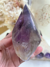 Load image into Gallery viewer, Purple Amethyst raw polished point Sydney crystal shop 
