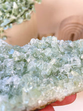 Load image into Gallery viewer, Green Apophyllite Cluster Crystals Sydney Australia
