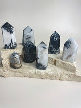 Load image into Gallery viewer, Tourmaline in quartz tower (TQ2)
