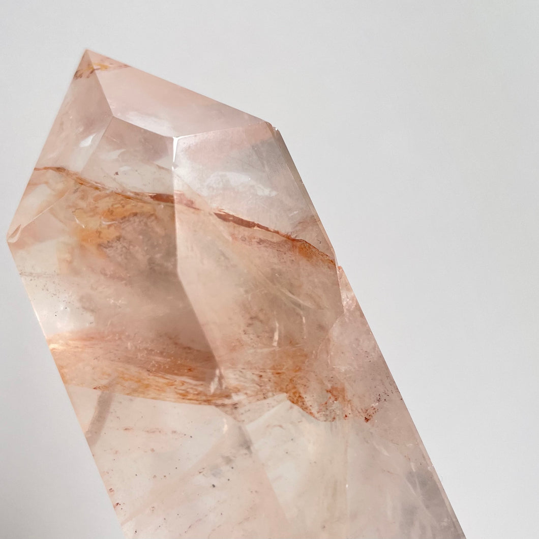 Fire Quartz tower (FQ1) / Hematoid Quartz